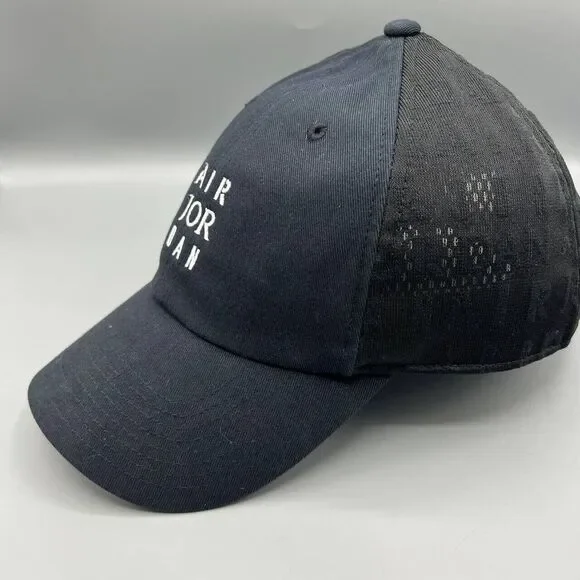 Air Jordan Hat Men Black Embroidered Jumpman‎ Strap Back Cap
